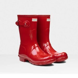 Hunter Original Short Gloss Rainboot